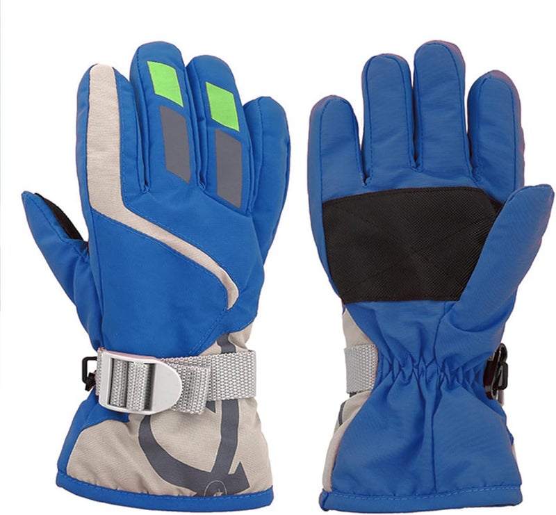 UTOWO Kids Winter Cold Weather Ski Gloves Boy-Girl Warm Windproof Snow Gloves for Snowboarding Sledding Cycling Toddler 3-6T - Image 1